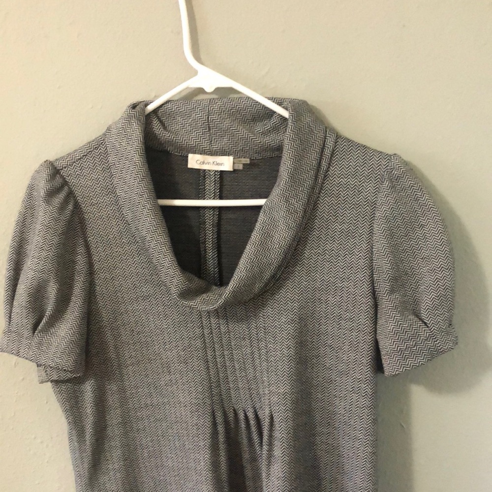 Calvin Klein herringbone dress